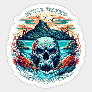 SKULL ISLAND Sticker